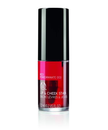 the body shop lip & cheek stain red pomegranate