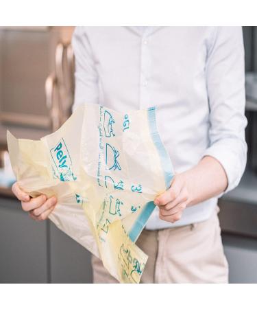 Buy Pely Anti-Odor Drawstring Garbage Bags - 35L Climate Neutral Value Pack (23x14) | Eco-Friendly International Shipping - Buy Online on SooperMarket.com