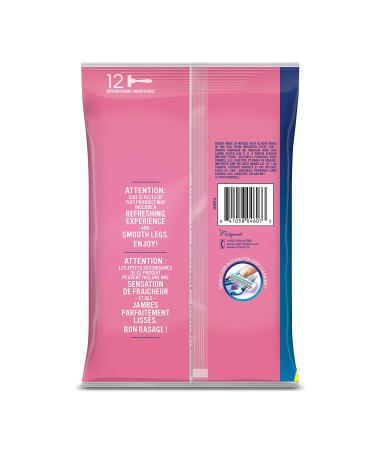 Skintimate Twin Blade Women's Disposable Razors 12 ct - Pack of 2 - Buy Online on SooperMarket.com