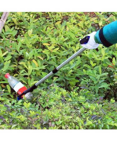 Reacher Grabber Tool Pickup Tool Reaching Assist Tool for Trash Pick Up Nabber Litter Picker 82cm Foldable Grabber Reacher for Elderly Lightweight Extra Long Handy Trash Claw Grabber Arm Extension Blue - Buy Online on SooperMarket.com