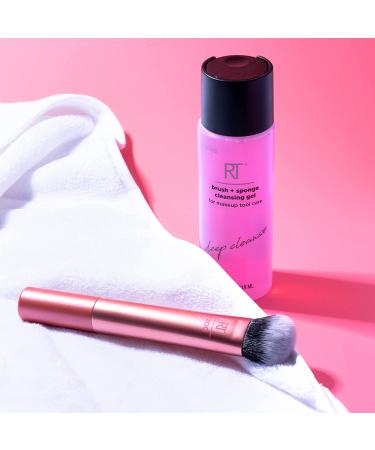 Real Techniques Makeup Brush & Beauty Sponge Cleansing Gel - 4 Fl Oz (Purple) - Buy Online on SooperMarket.com