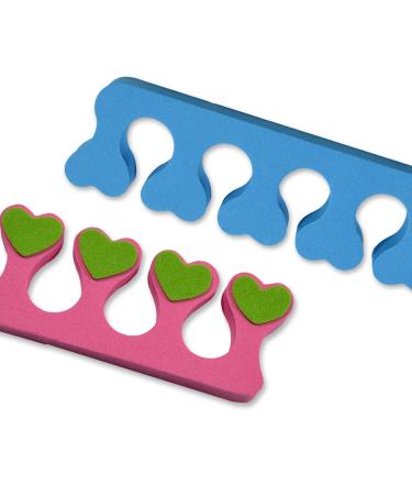 K-Pro Toe Spreader & Finger Spreader Set 8-Piece Spacer for Easy Nail Painting Aid | International Shipping Available - Buy Online on SooperMarket.com