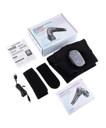 Heated Shoulder Massager Brace Support with Vibration Heating Electric Shoulder Wrap with Massage 3 Modes Cordless Vibration Shoulder Pad for Men and Women Fits for Left or Right Shoulder Black Black Large - Buy Online on SooperMarket.com