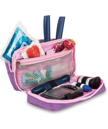 EB Diabetics Diabetic Bag - Stylish & Functional (Violet Bitone) | International Shipping Available - Buy Online on SooperMarket.com