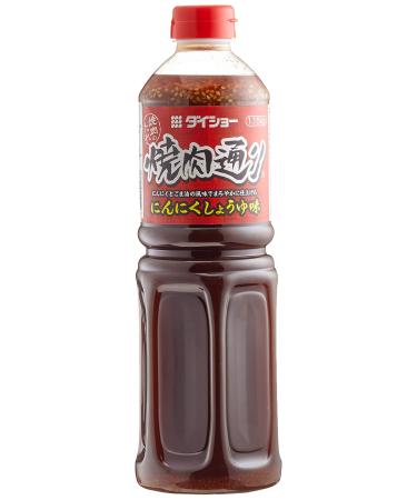 DAISHO Yakiniku Sauce Japanese barbecue sauce for seasoning dipping and refining - 1 x 982 ml