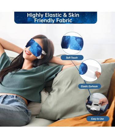 SDSM Steam Eye Mask 20 Packs Self Heating Eye Masks for Dry Eyes Warming Eye Mask Disposable Heated Eye Mask for Dry Eyes Fatigue Dark Circles Tired Eyes Sleep Mask Stress Relief Gifts Unscented - Buy Online on SooperMarket.com