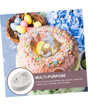 Tofficu 2pcs Silicone Soap Mold Easter Egg Mould Easter Soap Mold Easter Mousse Dragon Candy Mold Easter Fondant Dragon Egg Candy Clay Mold Silicone Molds Chocolate Mould White Cake Crayon - Buy Online on SooperMarket.com