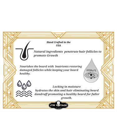 JTM Vintage Yggdrasil Hide Beard Oil - All Natural Premium Beard Care for International Shipping - Buy Online on SooperMarket.com