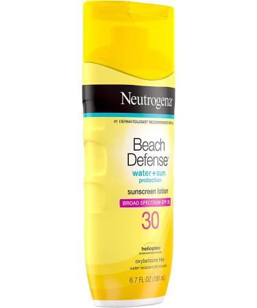 Neutrogena Beach Defense Sunscreen Lotion SPF 30 - 6.7 fl oz (198 ml) | Ultimate UV Protection - Buy Online on SooperMarket.com