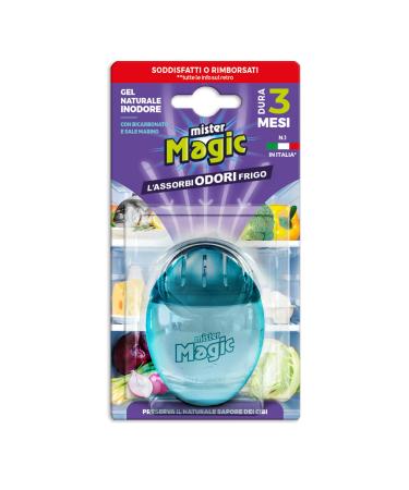 Mister Magic baby seat for the refrigerator with bicarbonate and sea salt holds the aroma of food unchanged holds 1 piece of baby seat bicarbonate and sea salt for up to 3 months