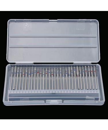 30pcs Nail Polish Grinding Head Set - Electric Nail Drill Tools for Acrylic & Gel Removal | Manicure Drill Kit - Buy Online on SooperMarket.com