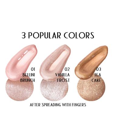 YOUNG VISION Soft Natural Glow Liquid Highlighter - Long-Wearing Smudge Proof Illuminator for Dewy Finish in Vanilla Frost | 0.17 Fl Oz - International Shipping Available - Buy Online on SooperMarket.com