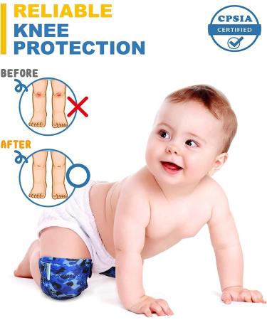 Simply Kids Baby Knee Pads for Crawling - 2 Pairs | Toddler Infant Girl Boy Unicorn Protector - Buy Online on SooperMarket.com