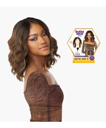 Sensationnel Butta Lace Front Wig - Natural Pre-Plucked HD Transparent Lace - BUTTA Unit 8 (1B) - Buy Online on SooperMarket.com