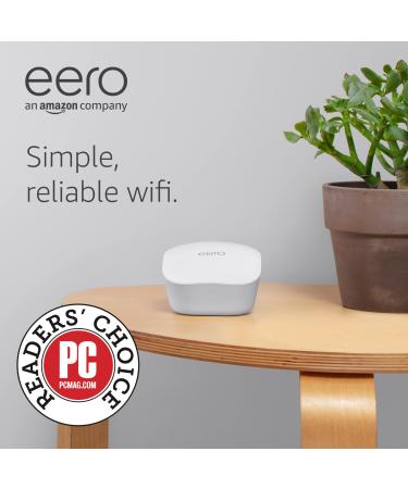 Amazon eero mesh WiFi system  router replacement for whole-home coverage (3-pack)