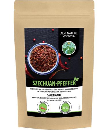 100% Natural Vegan Szechuan Pepper 100g - Green Peppercorns - Additive-Free Timut Pepper - Buy Online on SooperMarket.com
