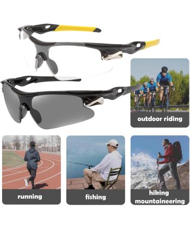Buy BDSHUNBF Sports Sunglasses - UV400 Bicycle Glasses for Men | Windproof & Fast Perfect for Cycling & Outdoor Activities - Buy Online on SooperMarket.com