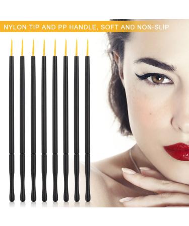 Rotekt 100pcs Disposable Eyeliner Brush Set | Hard Head Liquid & Eye Shadow Makeup Tools | International Shipping Available - Buy Online on SooperMarket.com