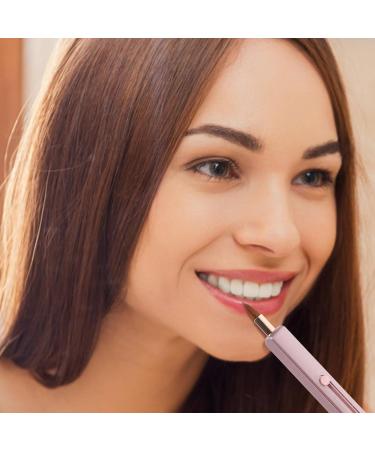 Beavorty 2pcs Lip Gloss Lipstick Applicator & Concealer Brush - Pink Makeup Tool for Women | International Shipping - Buy Online on SooperMarket.com