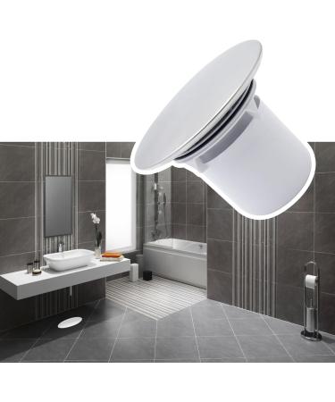 Removable Shower Plughole Cover Replacement Bathroom Deodorant Floor Drain Cover Shower Waste Trap Cover Hairs Catchers Floor Drain Cover Round Hairs Catchers Plastic Shower Replacement - Buy Online on SooperMarket.com