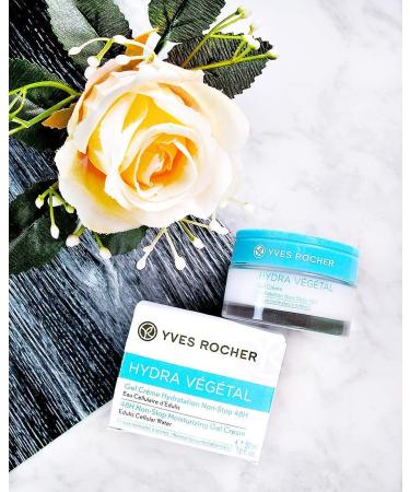 Yves Rocher Hydra Vegetal 48H Non-Stop Moisturizing Gel Cream | Hydrating Skincare | 1.6 fl. oz | International Shipping Available - Buy Online on SooperMarket.com