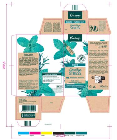 Kneipp Goodbye Stress Bathing Oil - Relaxing Bath Oil for Stress Relief - 1 Piece - International Shipping Available - Buy Online on SooperMarket.com