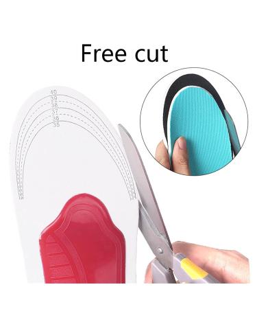 YUECI Orthopedic Insoles for Flat Feet & Plantar Fasciitis - Comfort Shoe Inserts for Men & Women - Buy Online on SooperMarket.com