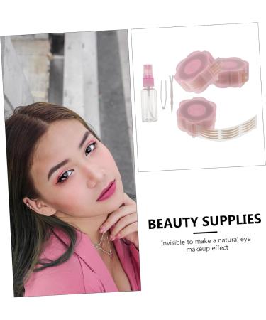 FOMIYES 2 Sets Double Eyelid Sticker Self- Adhesive Duct Tape Supplies Invisible Eyelid Tape Natural Invisible Tape Transparent Tape Eyes Adhesive Strip Glue Pink - Buy Online on SooperMarket.com