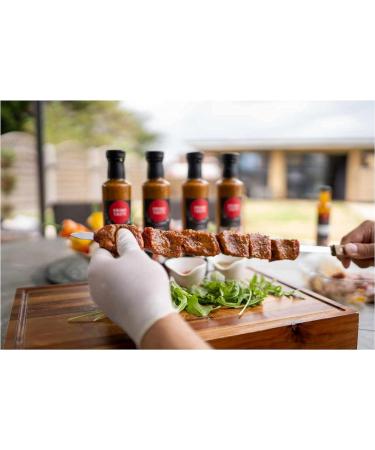 Defence 6 x Prime Taste - Rich BBQ White Meat Marinade Sauce - Chicken Meat or Vegetables - Vegetarian Sauce - Fresh Ingredients - Pack of 6 x 250g - Buy Online on SooperMarket.com