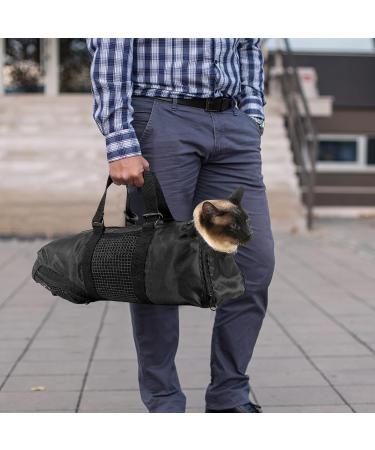 Yuehua Mech Cat Care Bag | Pet Pocket Bag for Nail Clipping & Bathing | Anti-Bleeding Scratch-Resistant Mesh Pockets - Buy Online on SooperMarket.com