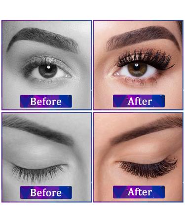 DUOERLA Magnetic Eyelashes with Eyeliner Kit - 10 Pairs Reusable 3D 5D False Eyelashes - Easy to Use Magnetic Lashes Set for Natural Look - Buy Online on SooperMarket.com