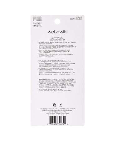 Body Glitter by Wet n Wild Fantasy Makers - Silver Glitter Gel (Pack of 2) | Shop Internationally - Buy Online on SooperMarket.com