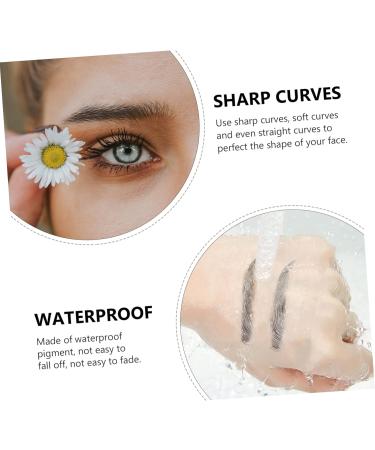 WOFASHPURET Hair- Eyebrows Stickers 10pcs Imitation Eco Eyebrow Sticker 3d Beauty Stickers Eyebrow Lines Natural Eyebrow Tattoo - Buy Online on SooperMarket.com