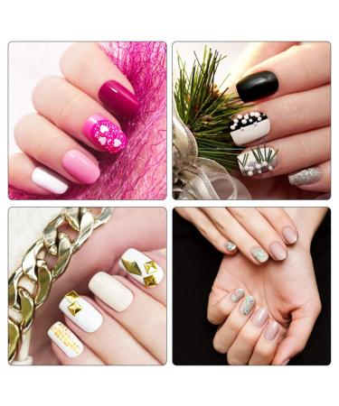 50-Piece Gel Nails Accessories Kit: Nail Art Brushes Foil Stickers Manicure Tapes & More International Shipping Available - Buy Online on SooperMarket.com
