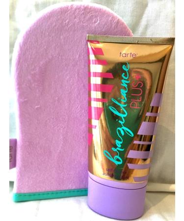 Brazilliance PLUS+ self-tanner with mitt Brazilliance PLUS+ self-tanner with mitt