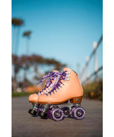 Moxi Beach Bunny Peach Blanket Roller Skates - Women's Fashionable Size 8 - Buy Online on SooperMarket.com