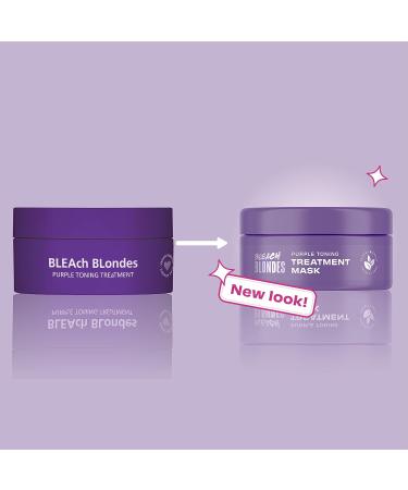 Lee Stafford Bleach Blondes Purple Toning Treatment Mask 200ml - Enhance & Neutralize Blonde Hair - International Shipping Available - Buy Online on SooperMarket.com