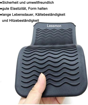 Buy Heat-Resistant Silicone Mat Bag | Perfect for Curly Bars & Hot Hair Tools | Black 28.5cm x 14cm - Buy Online on SooperMarket.com