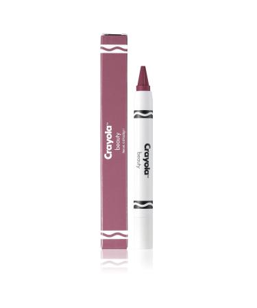 Crayola Beauty Velvet Pink Lip Cheek Crayon 2 in Use as Lipstick or Blush for Silky Smooth Lips/Cheeks With Highly Pigmented Color/Ultra Creamy(No Mess/Talc Free/Vegan Friendly) 0.07 Oz Cranberry 0.07 Ounce (Pack of 1)