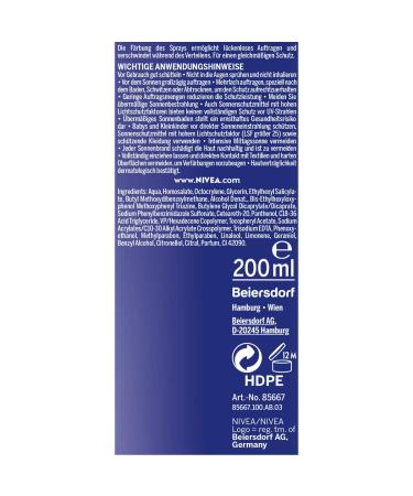 Nivea Sun Kids SPF 50+ Sun Spray 200ml - Children's Protection & Care - Buy Online on SooperMarket.com