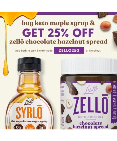 Buy Livlo Syrlo Classic Maple Syrup 8 fl oz - Pure Maple Flavor - Buy Online on SooperMarket.com