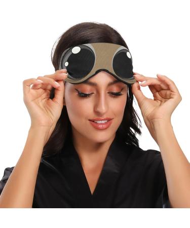 Haskirky Light Blocking Eye Mask - Breathable & Adjustable for Adults - Perfect for Travel, Yoga & Deep Sleep - Buy Online on SooperMarket.com