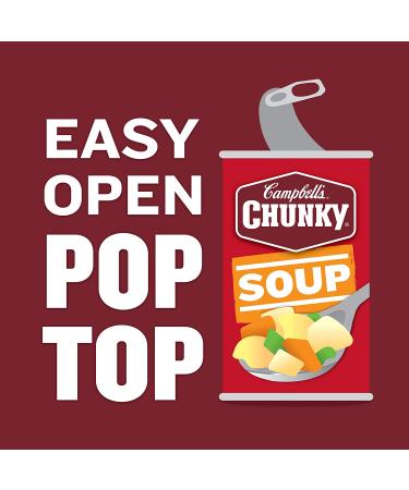 Campbells Chunky Healthy Request Soup  Beef Soup With Country Vegetables  18.8 Ounce Can - Buy Online on SooperMarket.com