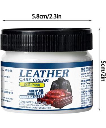 Leather Cream Shoe Polish Shoe Care Leather Repair Gel Black Care Cream Bright Moisturizing Maintenance Leather Sofa Leather Shoe Polish (1PC) - Buy Online on SooperMarket.com