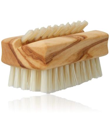 Croll & Denecke 20248 nail brush made of high-quality olive wood