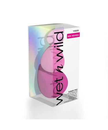Wet n Wild Power Trio: 3-Piece Beauty Blender Makeup Sponge Set - Buy Online on SooperMarket.com