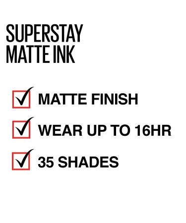 Maybelline SuperStay Matte Ink Un-Nude Liquid Lipstick - Driver | Long-Lasting Color - 0.17 Fl Oz - Buy Online on SooperMarket.com