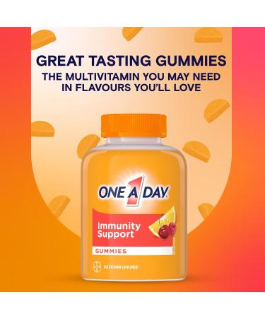 One A Day Multi+ Immunity Gummies For Adults - Immunity Multivitamin for Women And Men Plus Daily Immune Support With Vitamin C Vitamin D And Zinc To Support Immune Function 120 Gummies - Buy Online on SooperMarket.com