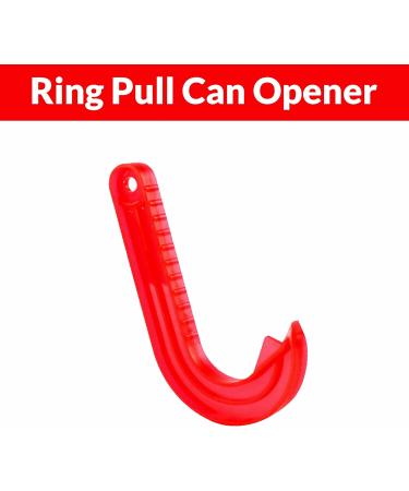 SUL Ring Pull Can Opener Designed for Weak Hands Weak Grip or Limited Dexterity Arthritis Elderly Children and Anyone with Low Strength Makes Easy Work of Opening Cans jar (Red) - Buy Online on SooperMarket.com
