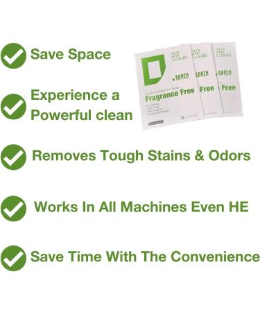 Eco-Friendly Method Laundry Detergent Sheets - Hypoallergenic & Sensitive Skin - 32 Loads - Buy Online on SooperMarket.com